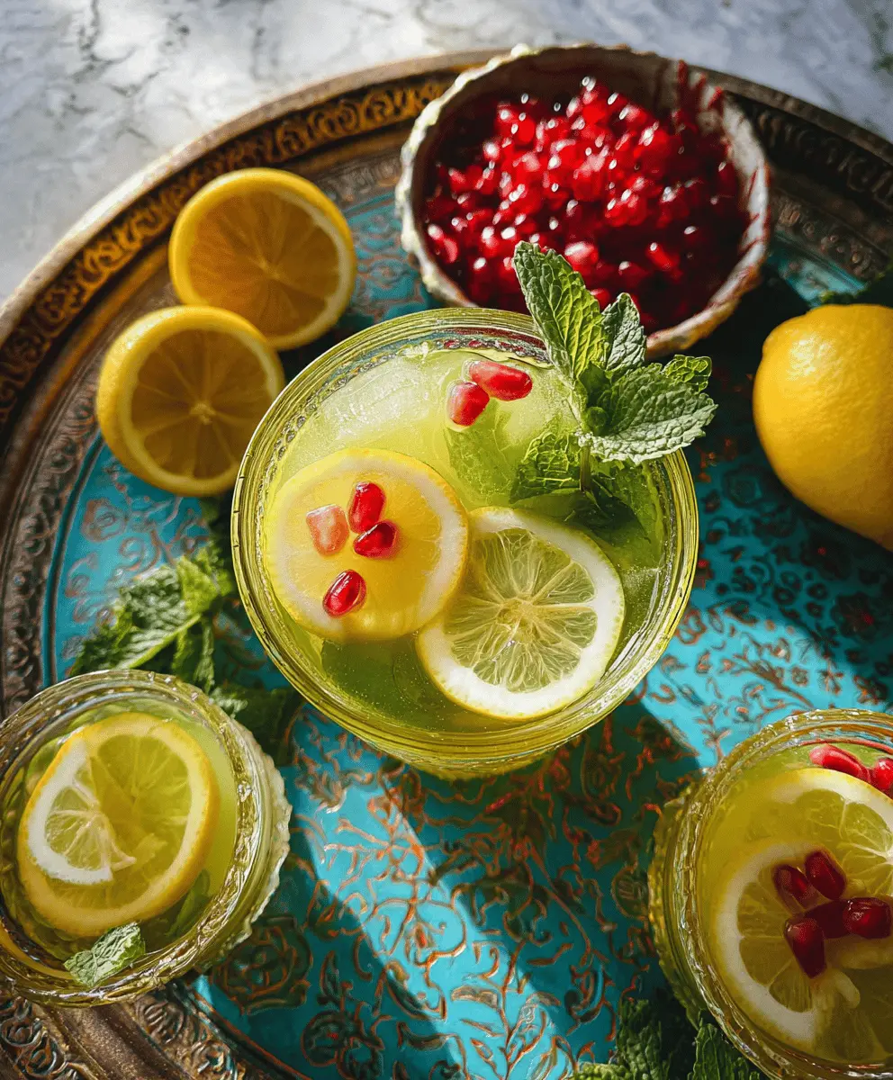 Easy Refreshing Persian Lemonade Recipe for Summer