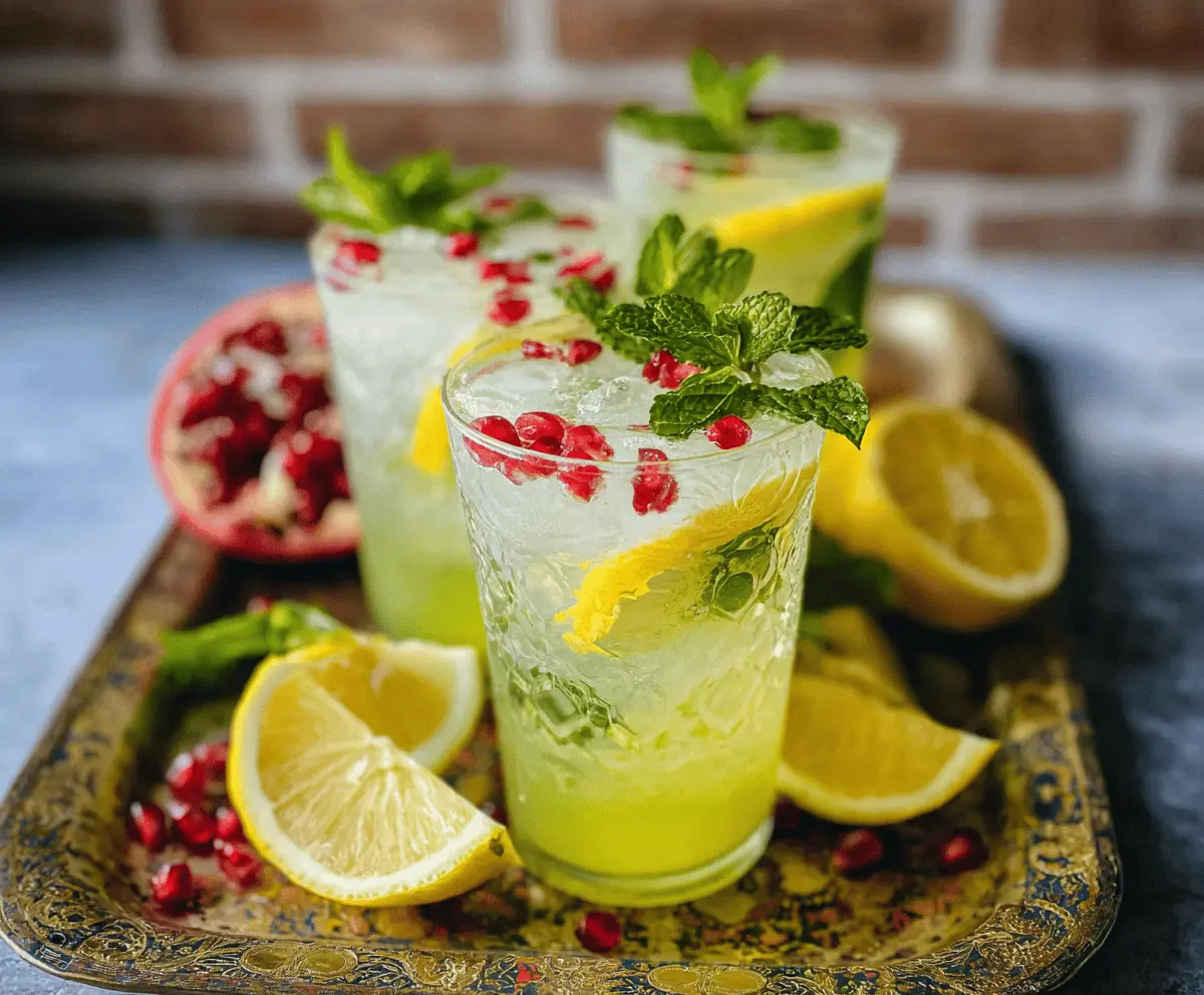 Easy Refreshing Persian Lemonade Recipe for Summer