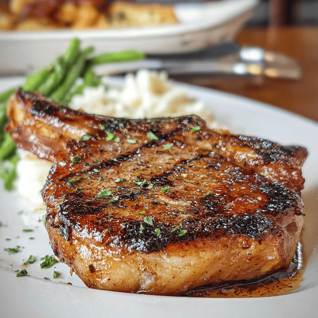 Easy Texas Roadhouse Style Pork Chops Recipe
