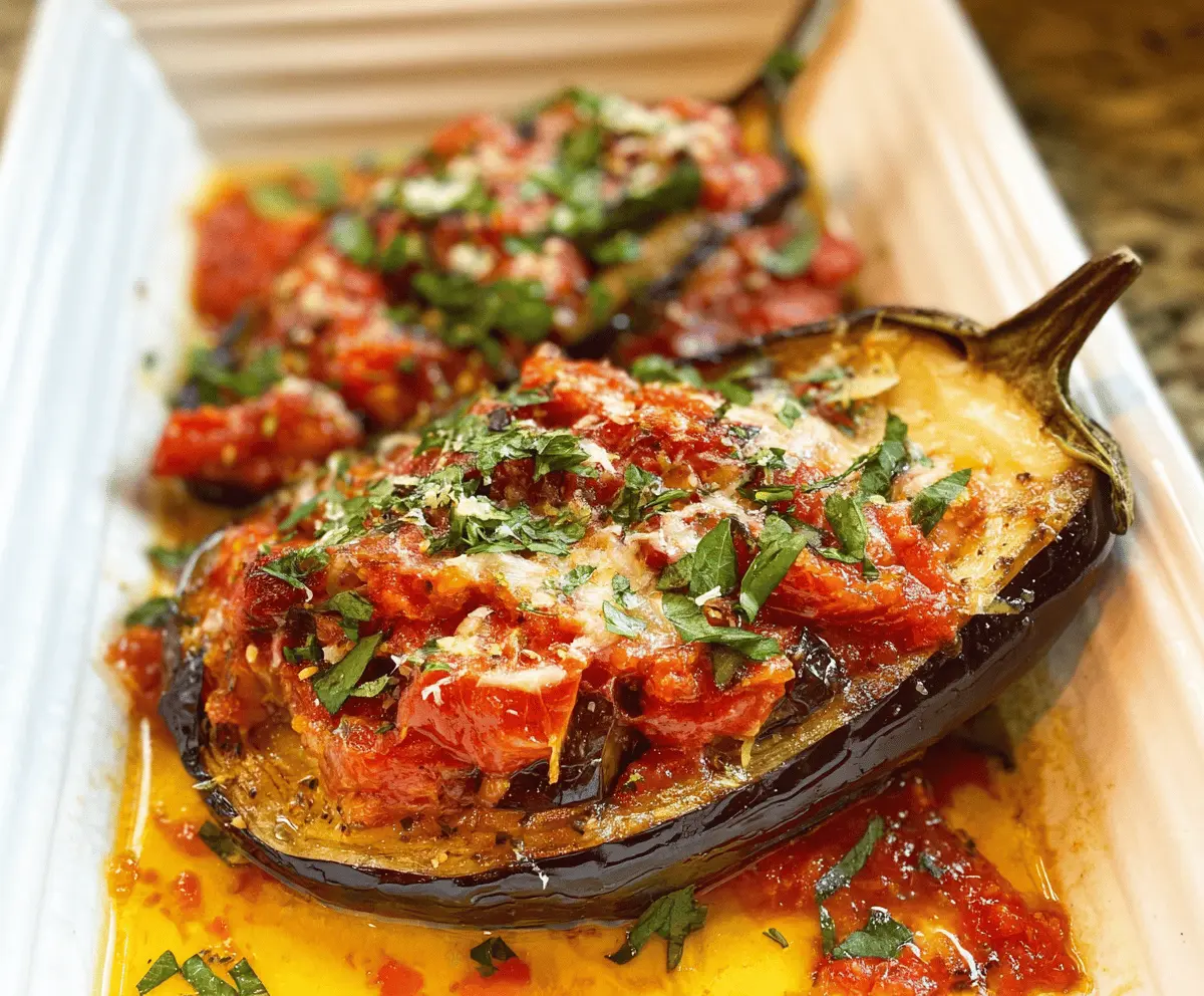 Easy and Delicious Stuffed Eggplant Recipe