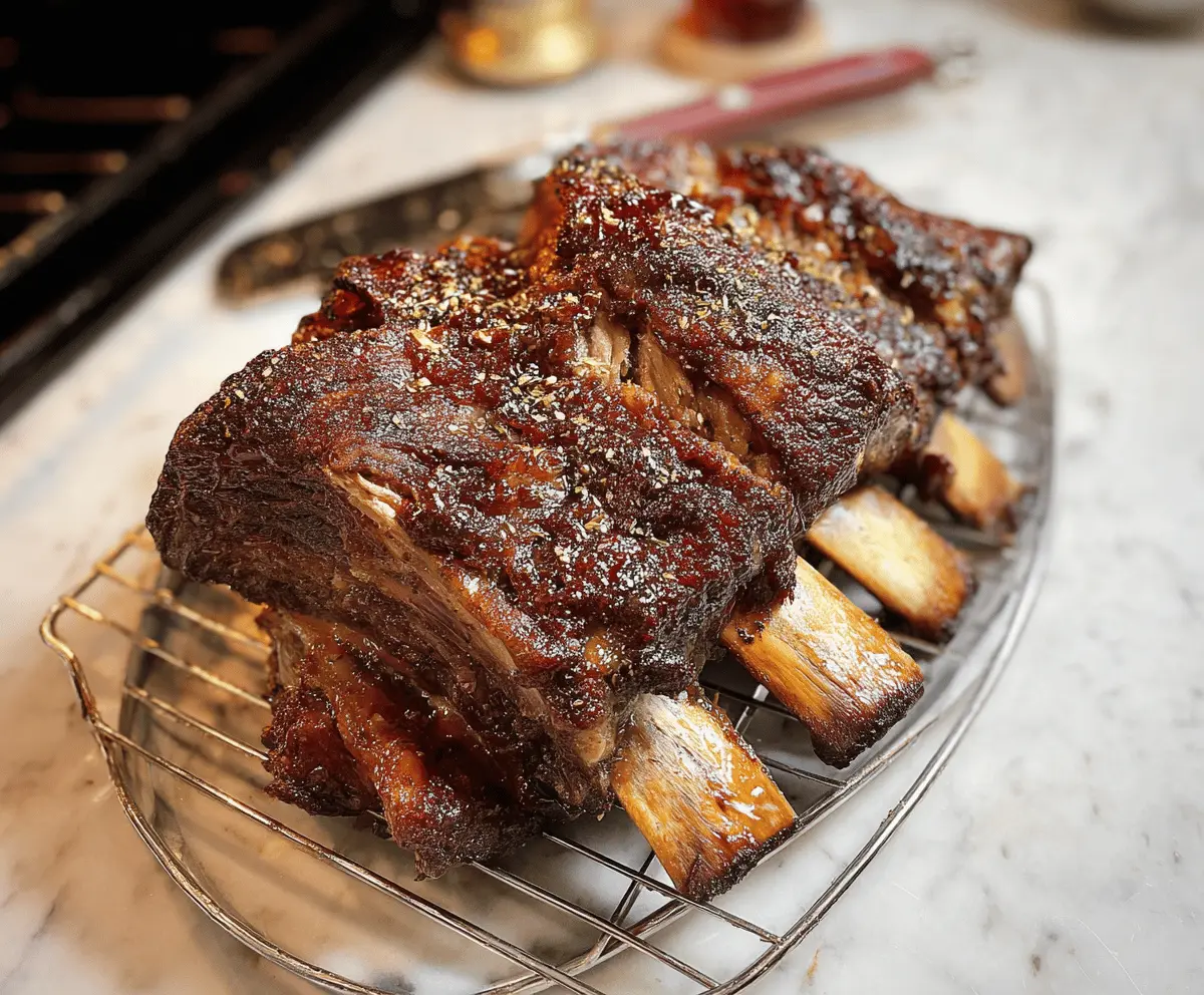 Easy Oven Beef Back Ribs Recipe