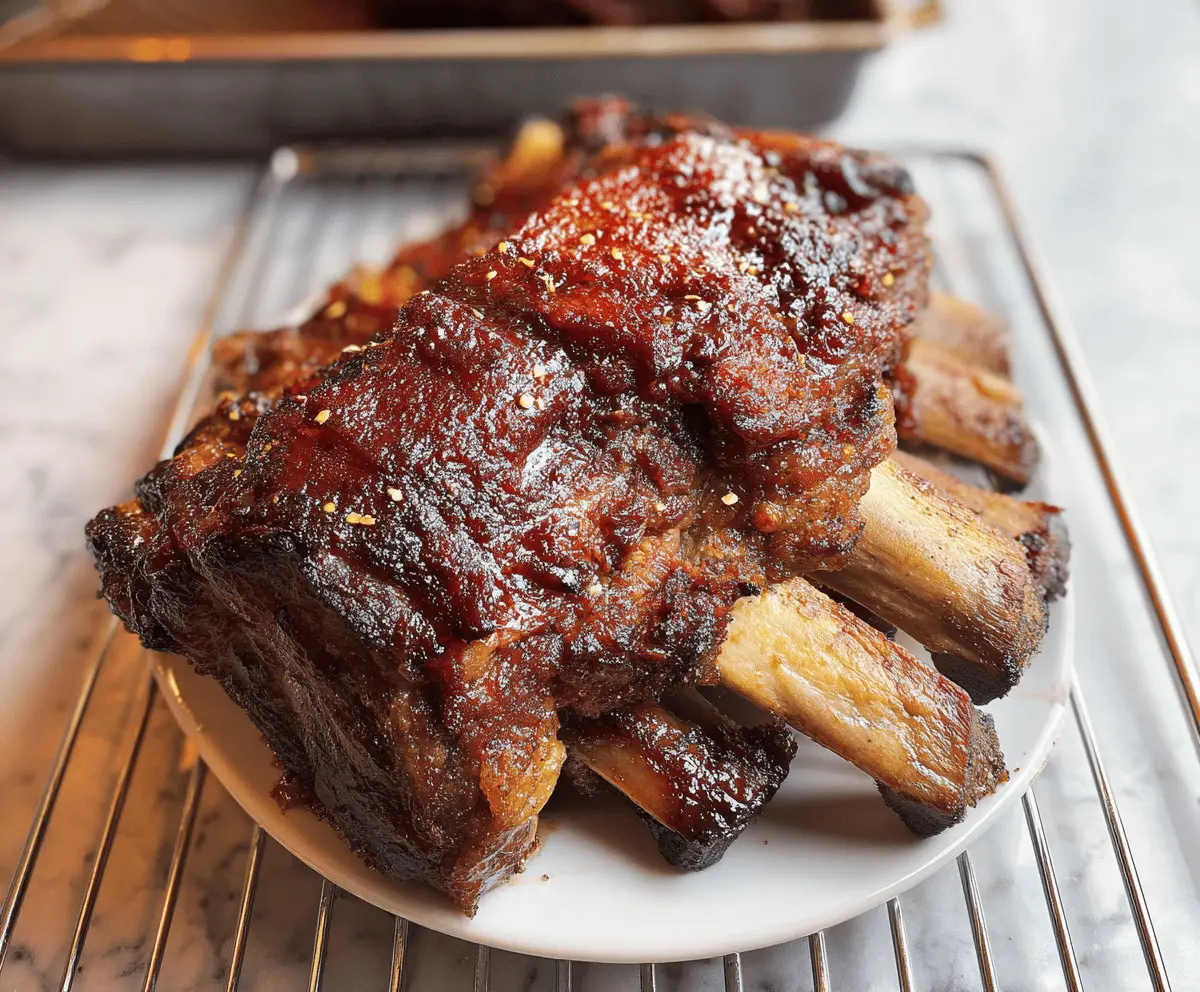 Easy Oven Beef Back Ribs Recipe