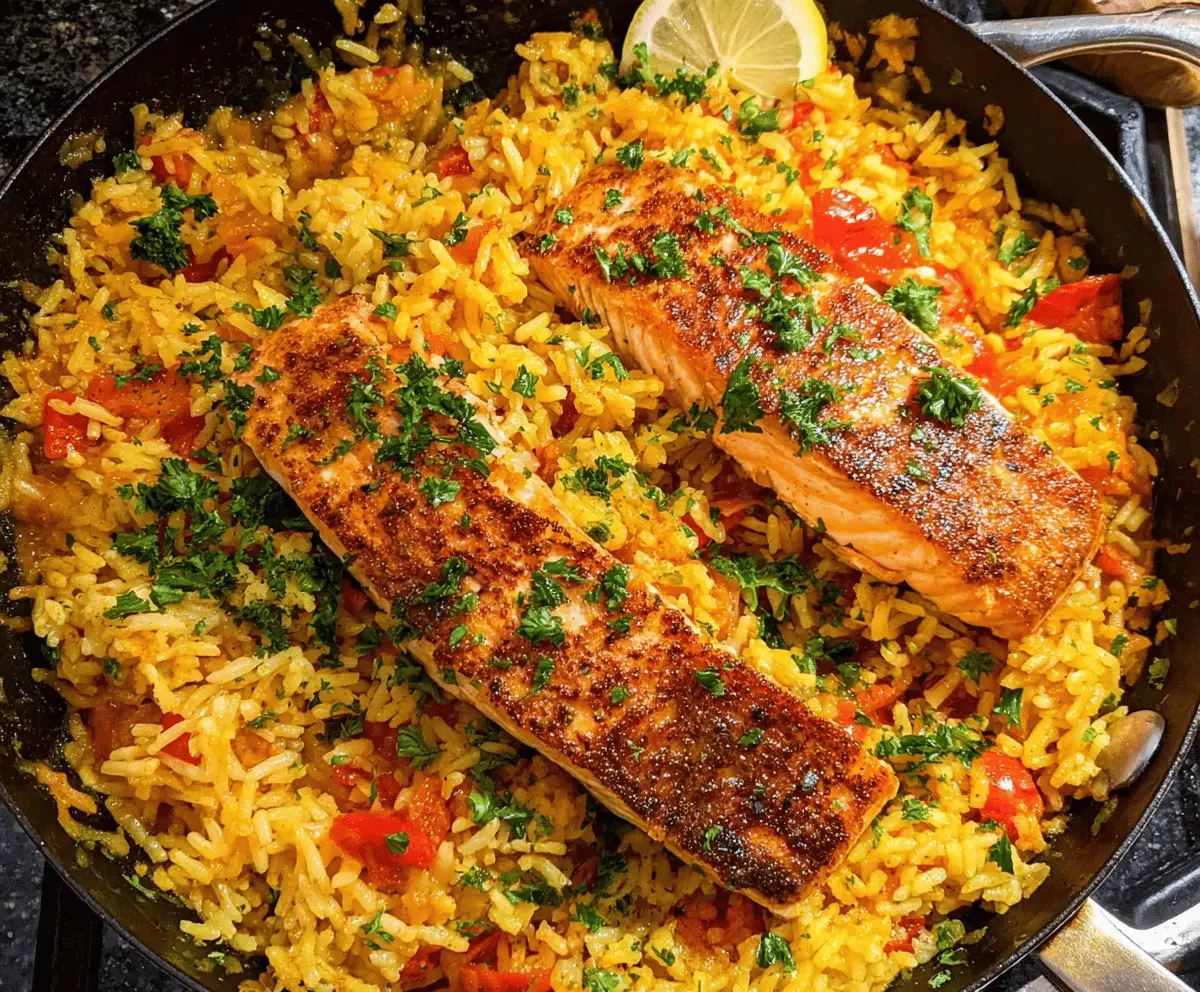 Easy One-Pot Salmon and Rice Recipe