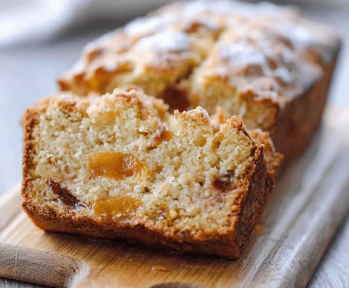 Easy Homemade Peach Bread Recipe