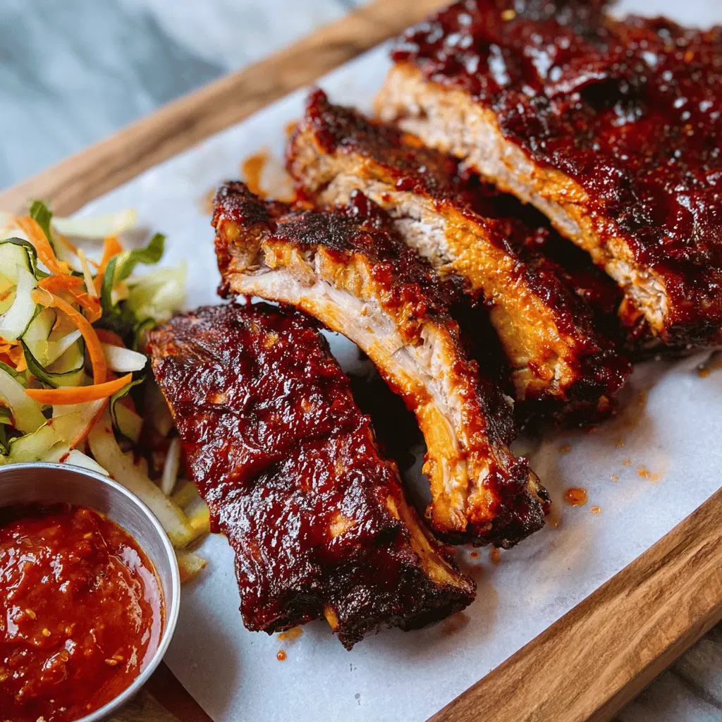 Easy Spicy Gochujang Pork Ribs Recipe