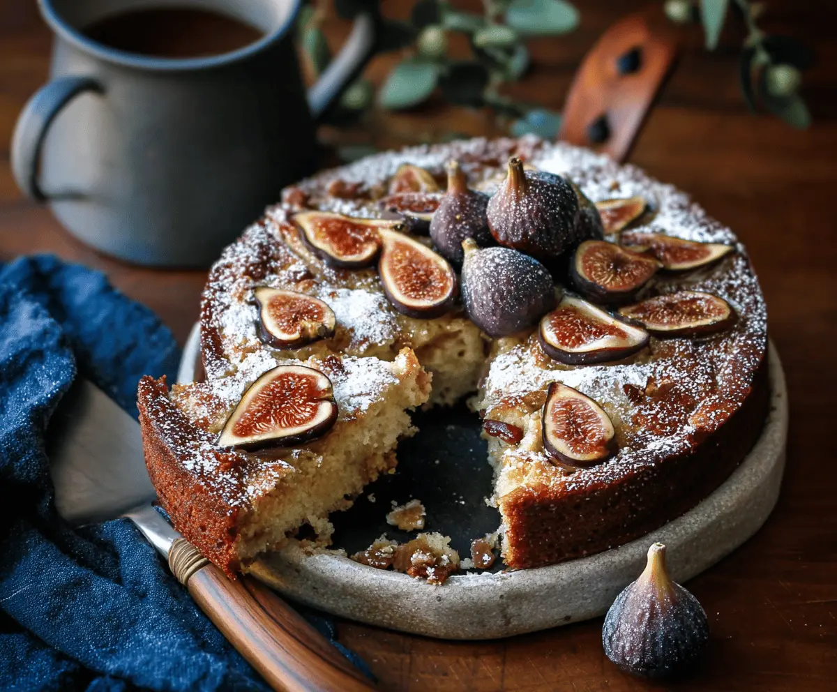 Fresh Fig Breakfast Cake Recipe for Easy Mornings