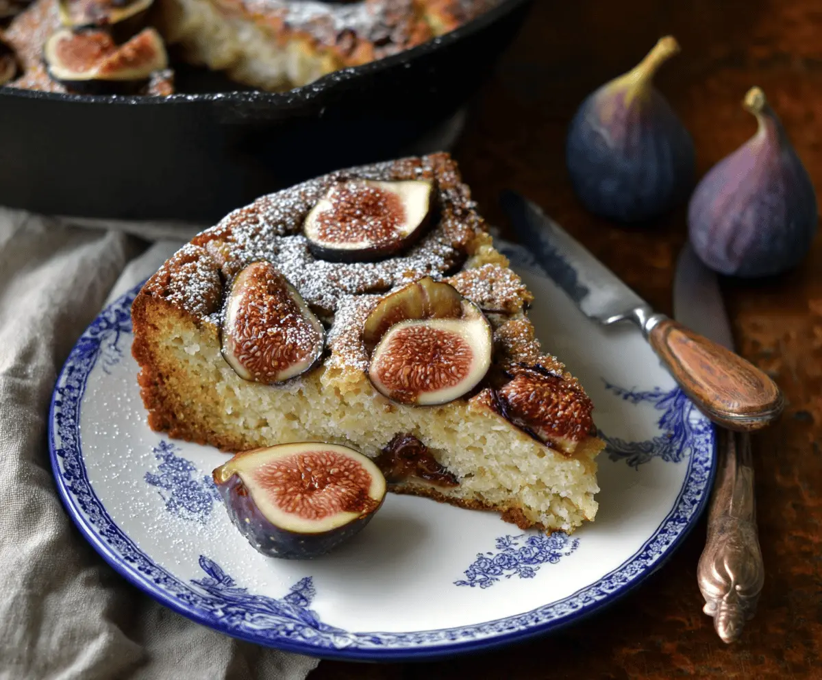 Fresh Fig Breakfast Cake Recipe for Easy Mornings