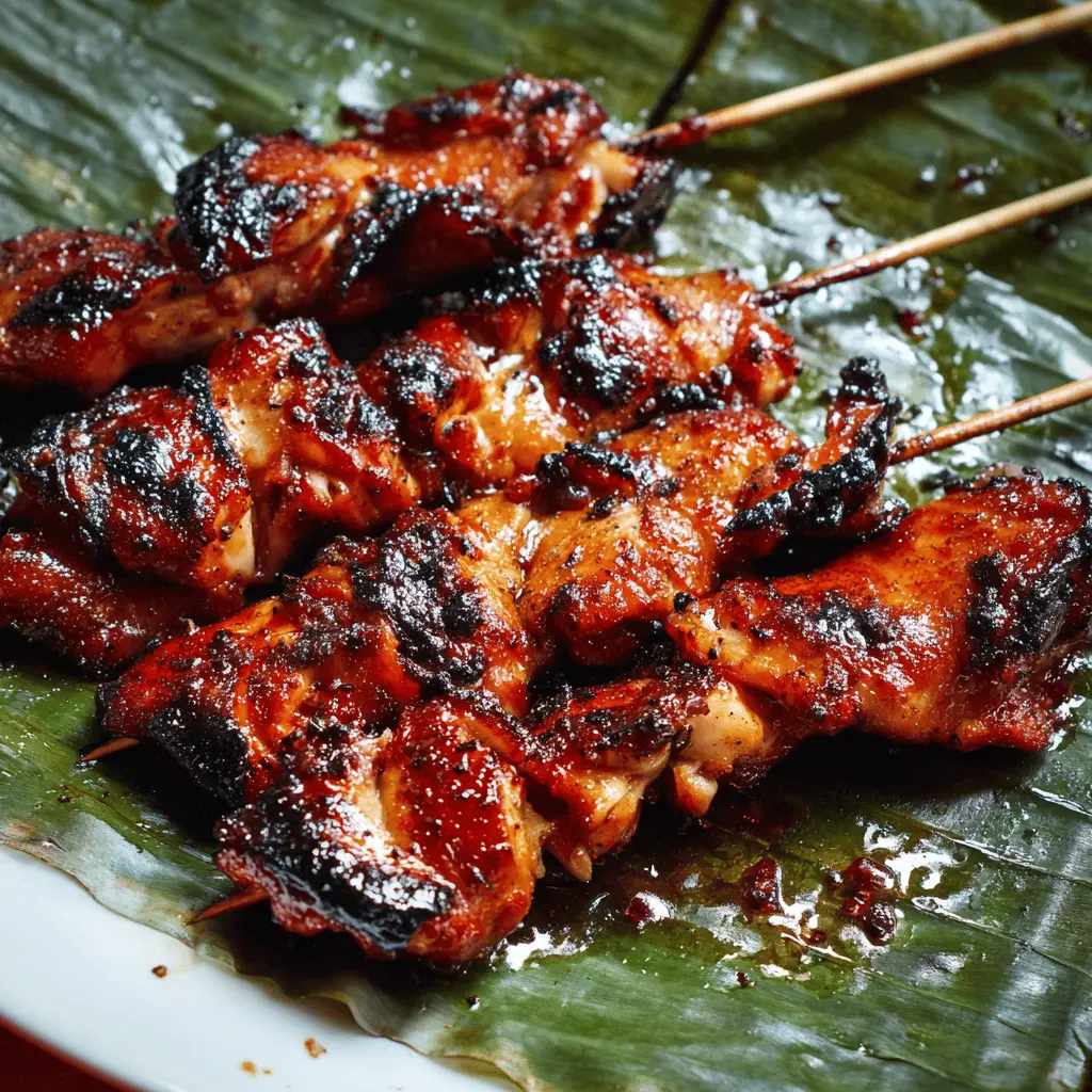 Easy Filipino Chicken Barbecue Recipe with Sweet and Savory Flavor