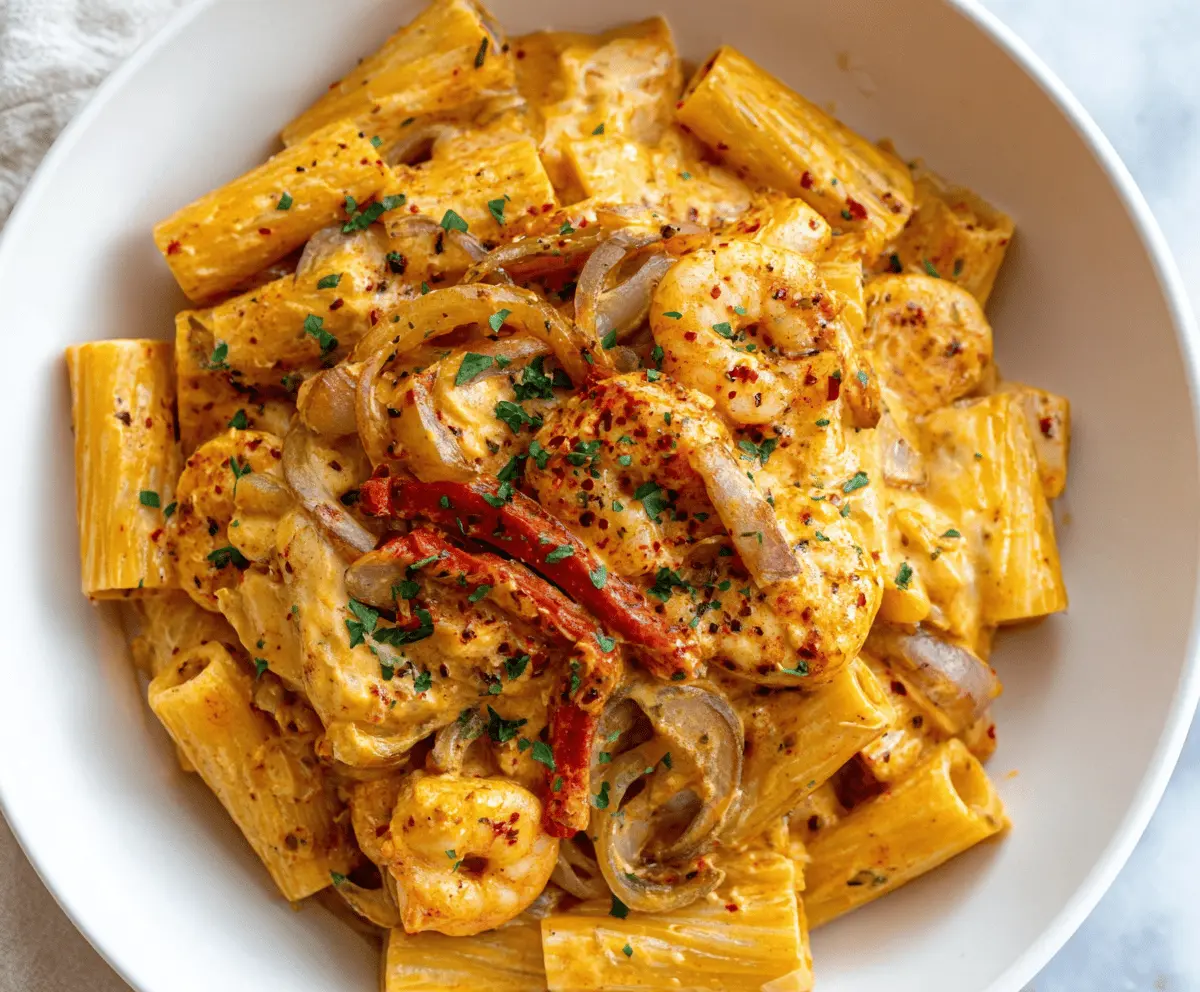 Easy Creamy Cajun Pasta Recipe for Dinner