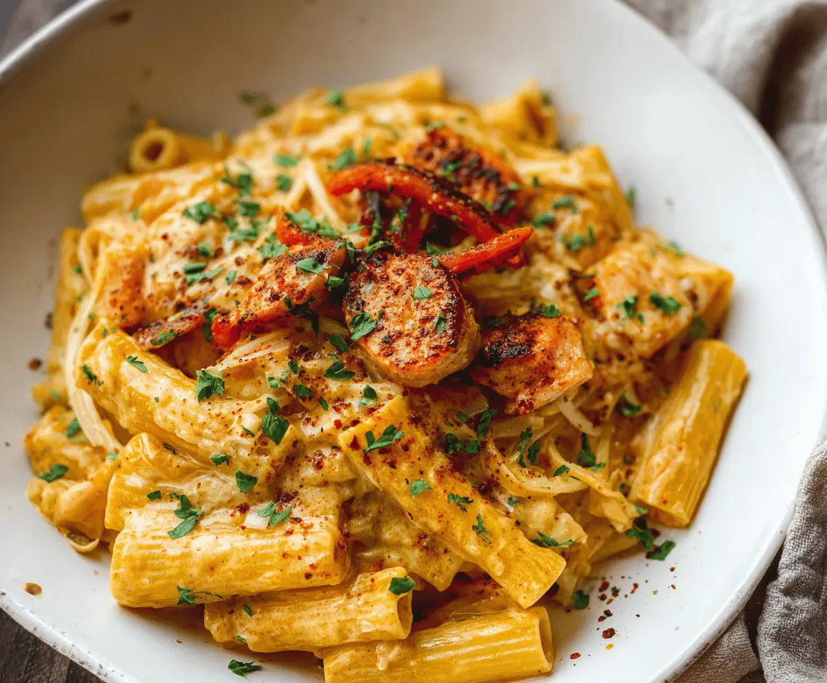 Easy Creamy Cajun Pasta Recipe for Dinner