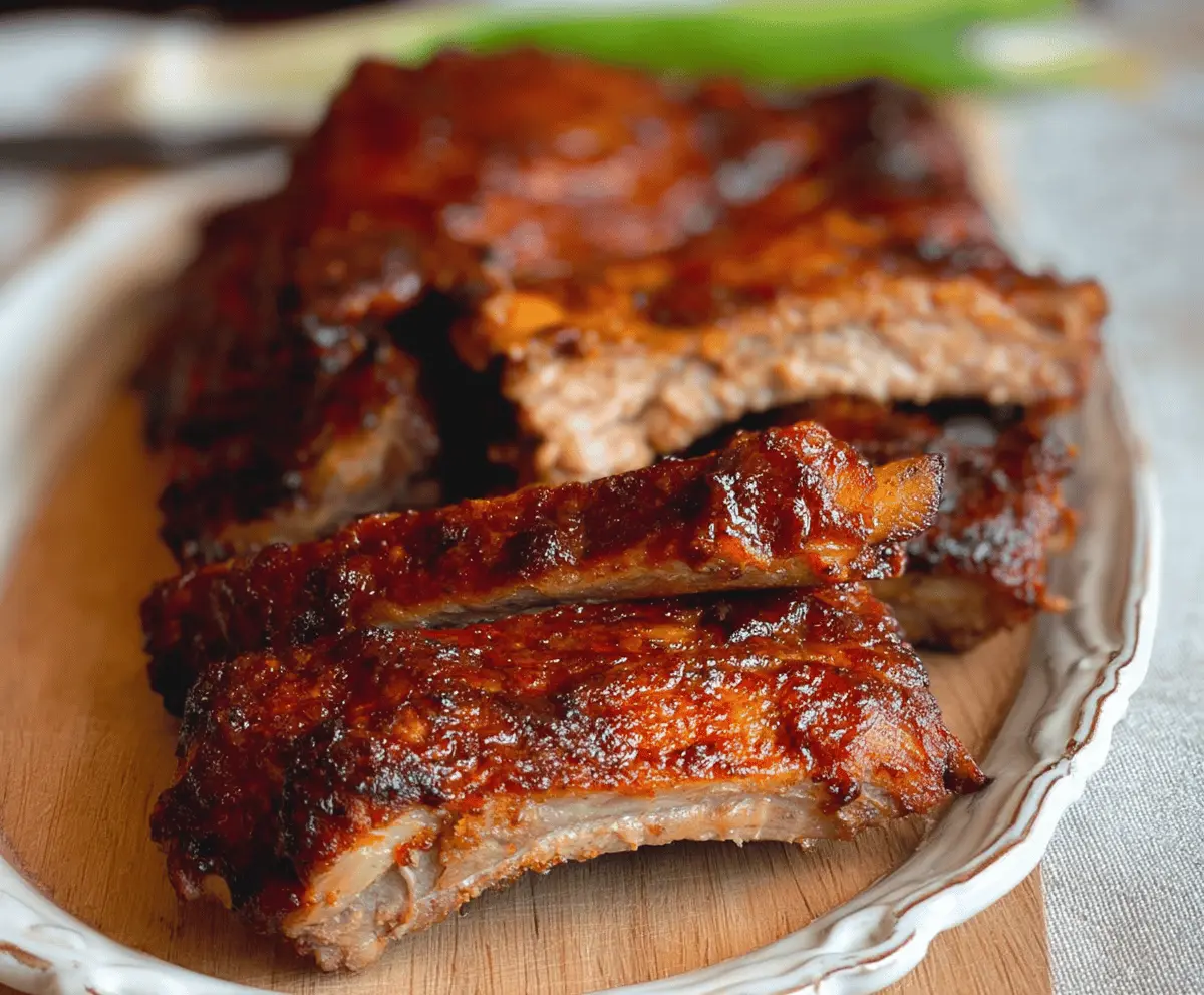 Easy Fall-Off-the-Bone Oven Baked Ribs Recipe