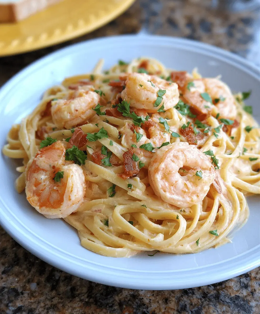 Easy Creamy Shrimp Pasta Recipe