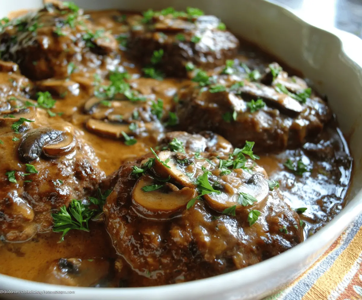 Easy Salisbury Steak Bake Recipe for Busy Nights