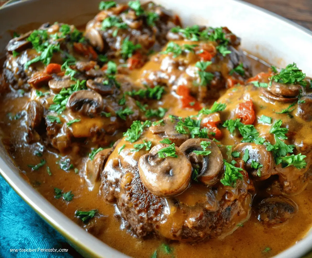 Easy Salisbury Steak Bake Recipe for Busy Nights
