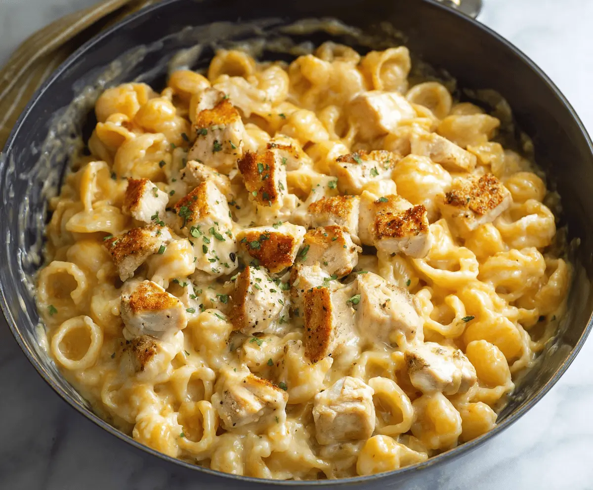 Chicken Mac and Cheese