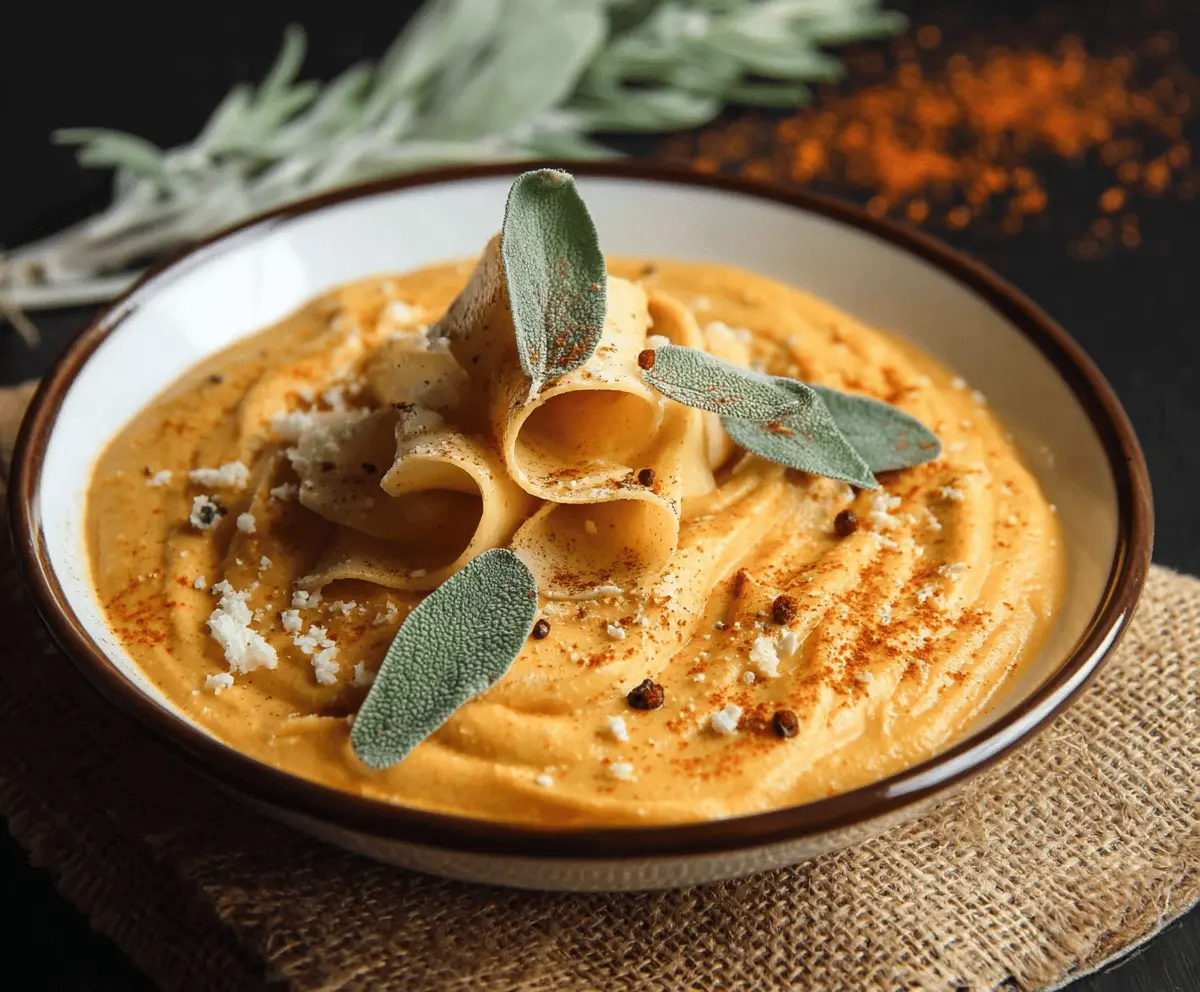 Creamy Pumpkin Sauce
