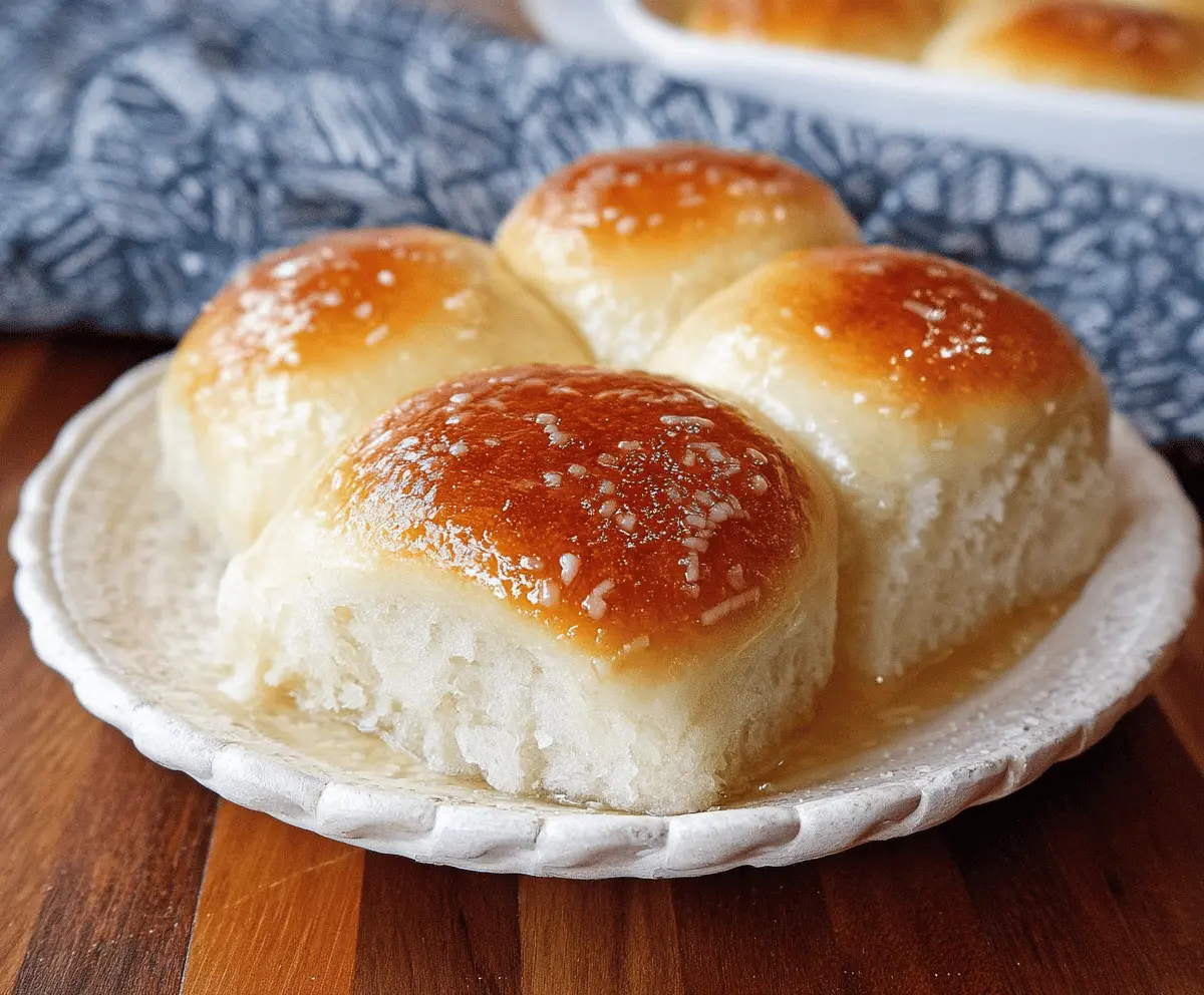 Samoan Coconut Buns Sweet Bread Rolls