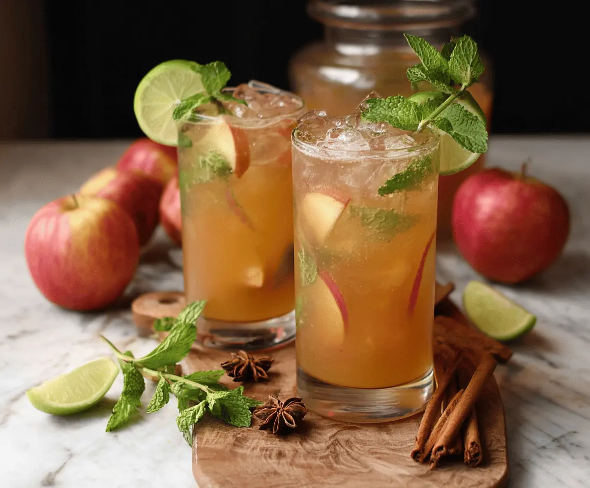 Tasty Apple Cider Mojito