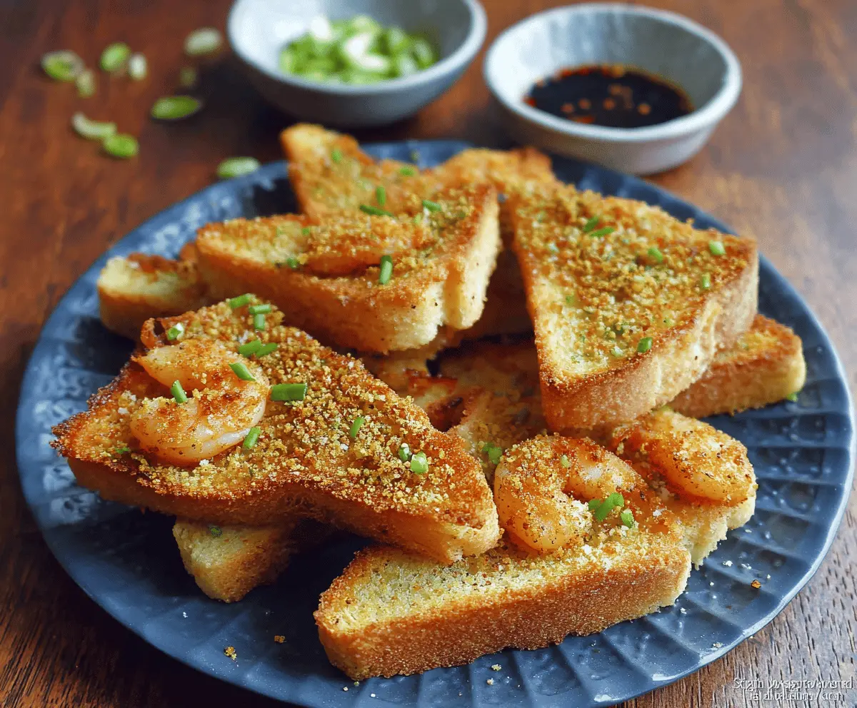 Air Fried Shrimp Toast
