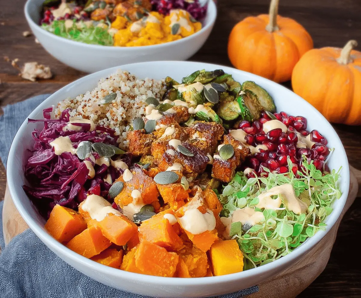 Celebrate Fall with Buddha Bowl Delight