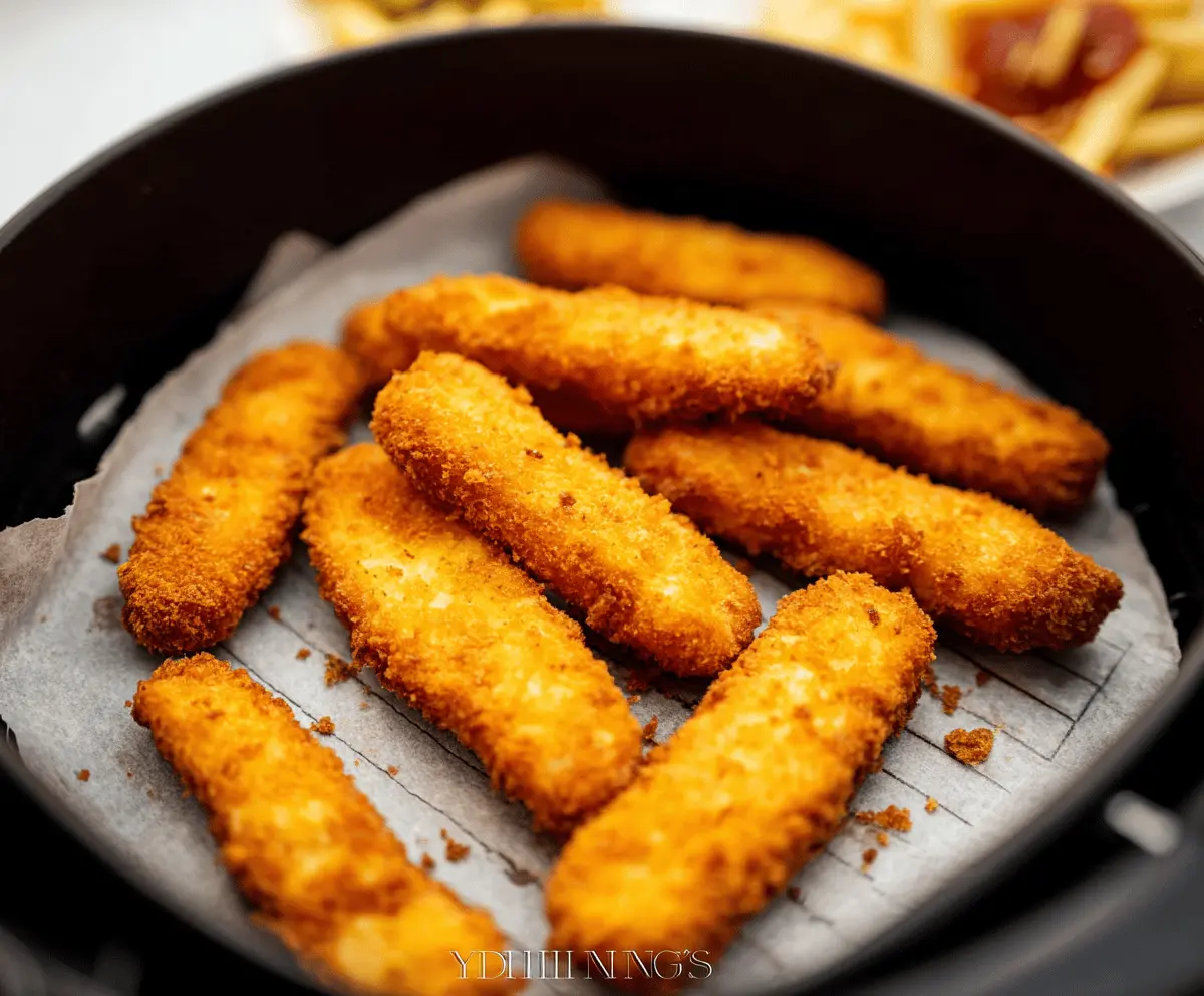 Chicken fries in air fryer