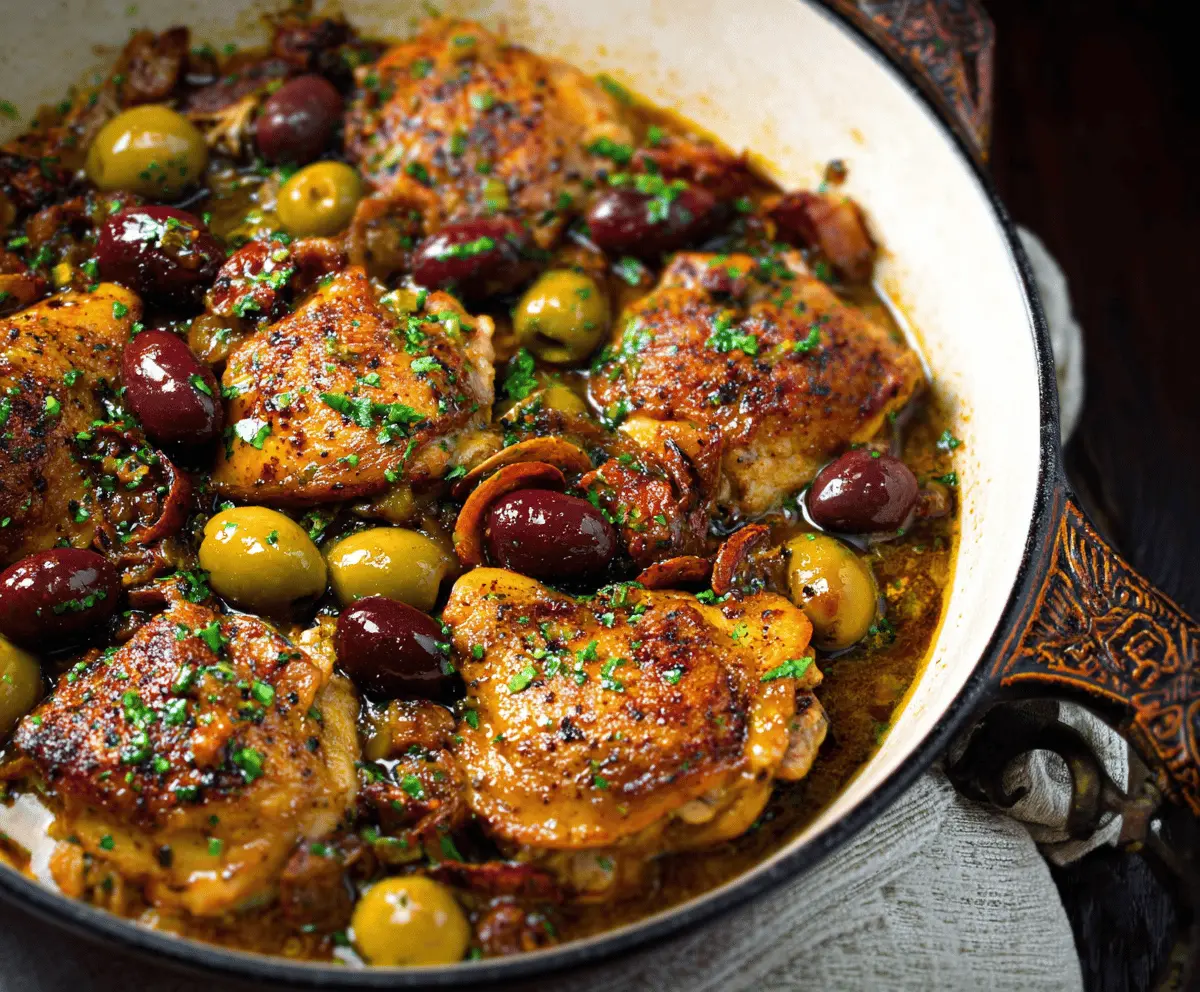 Crazy Good Chicken & Olives