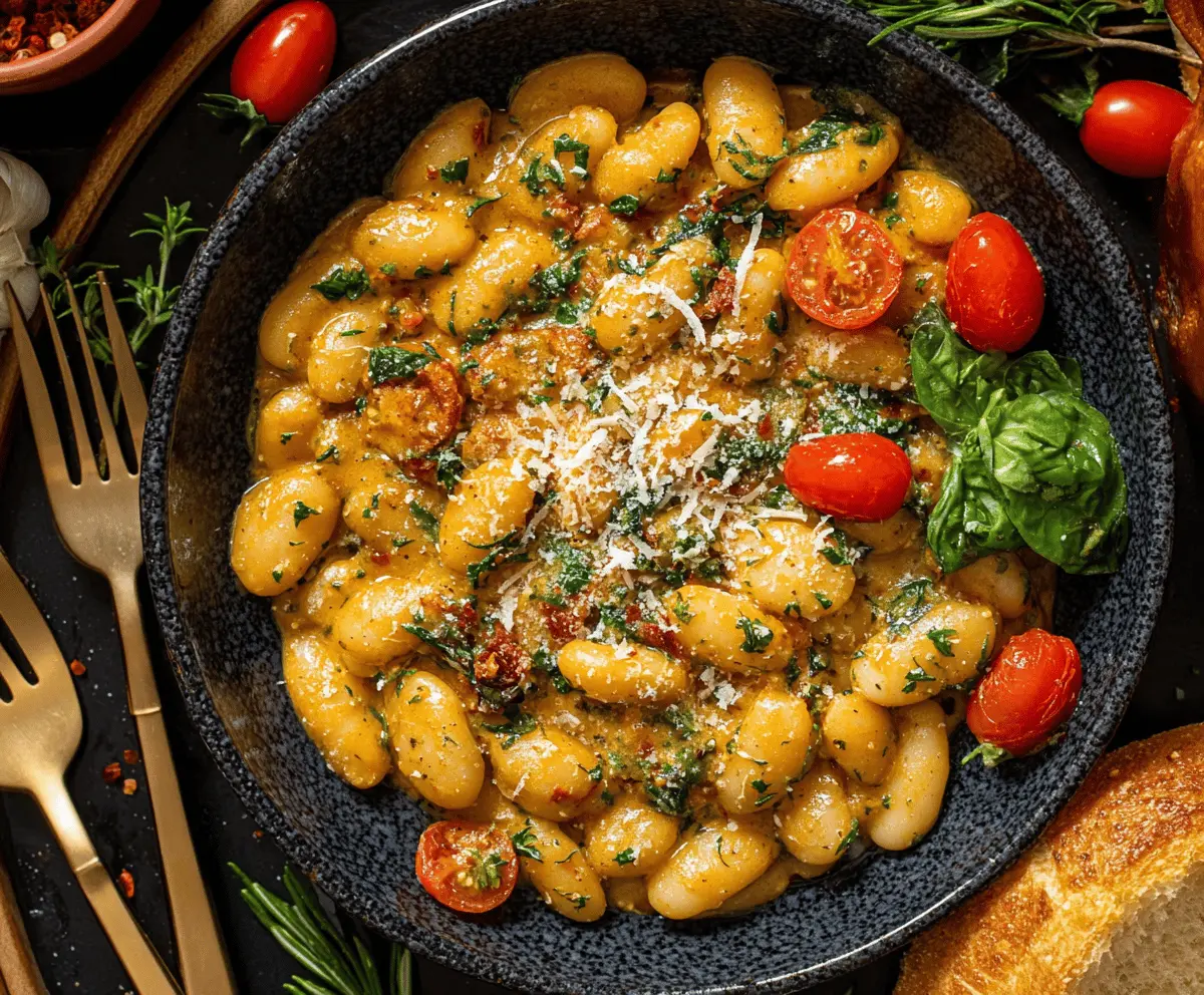 Creamy Tuscan Marry Me Butter Beans