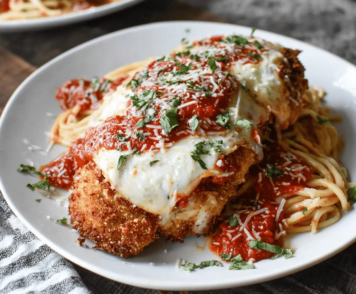 Easy Chicken Parm Recipe