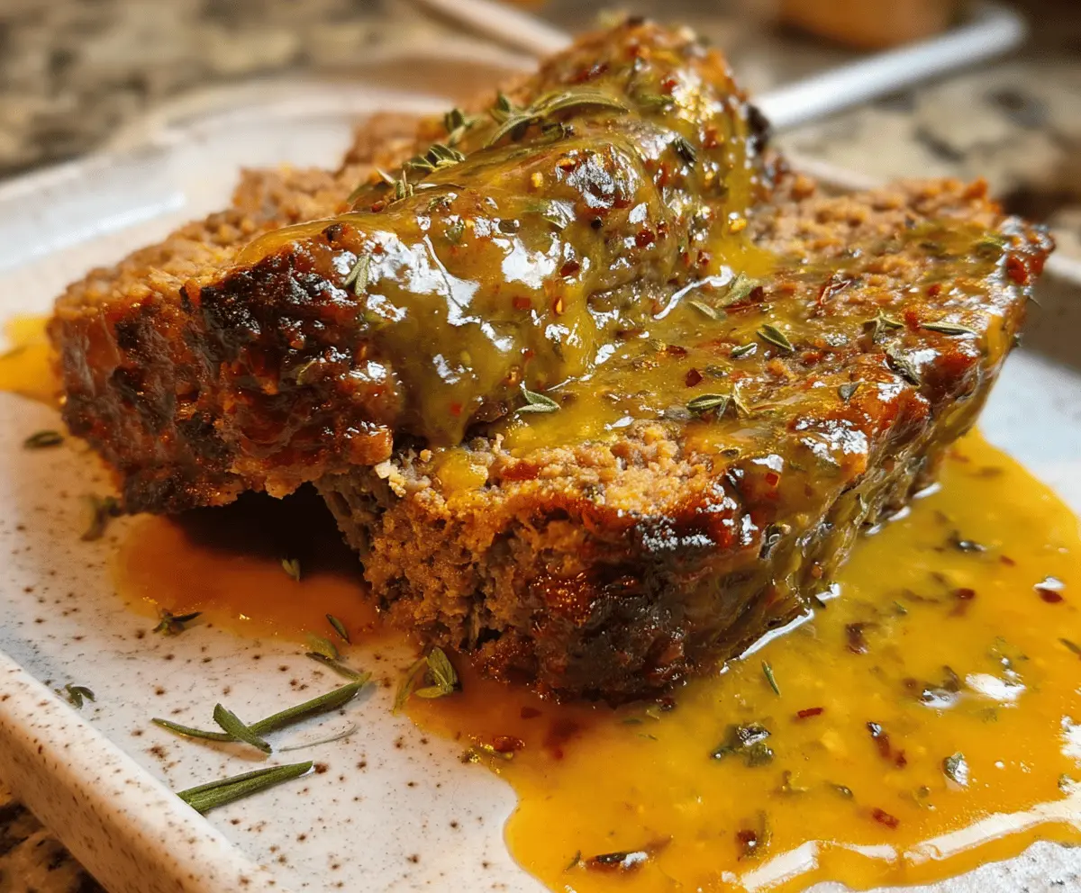  Honey Mustard Meatloaf