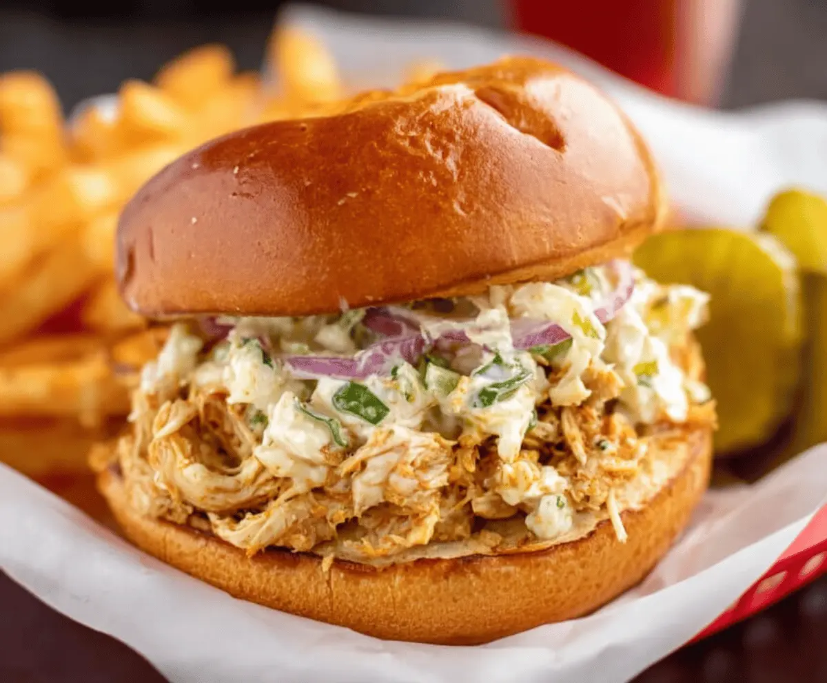 Ohio Shredded Chicken Sandwich