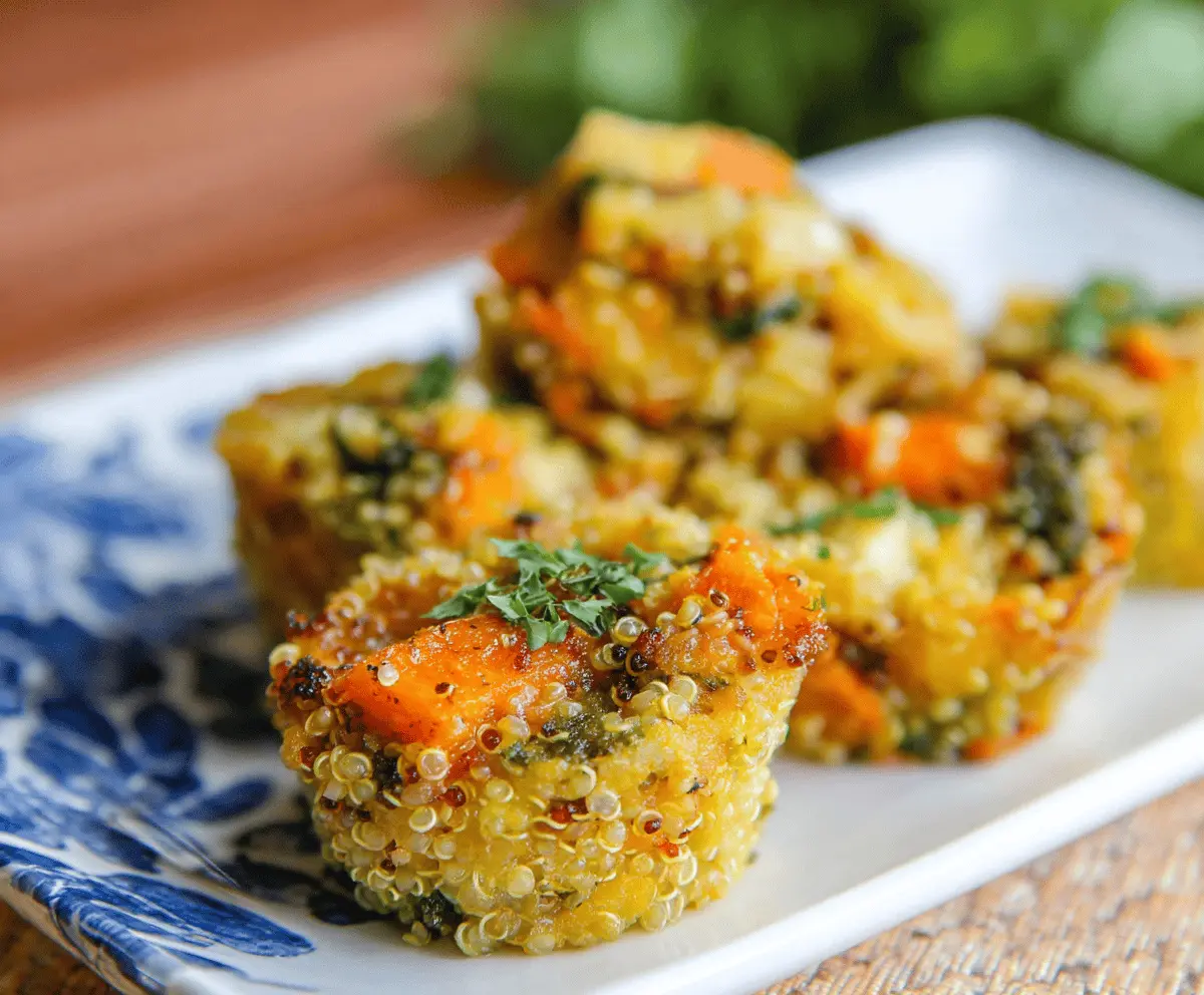 Quinoa Veggie Bites Recipe