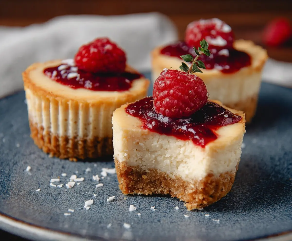 Mini Vegan Cheesecakes (Baked)
