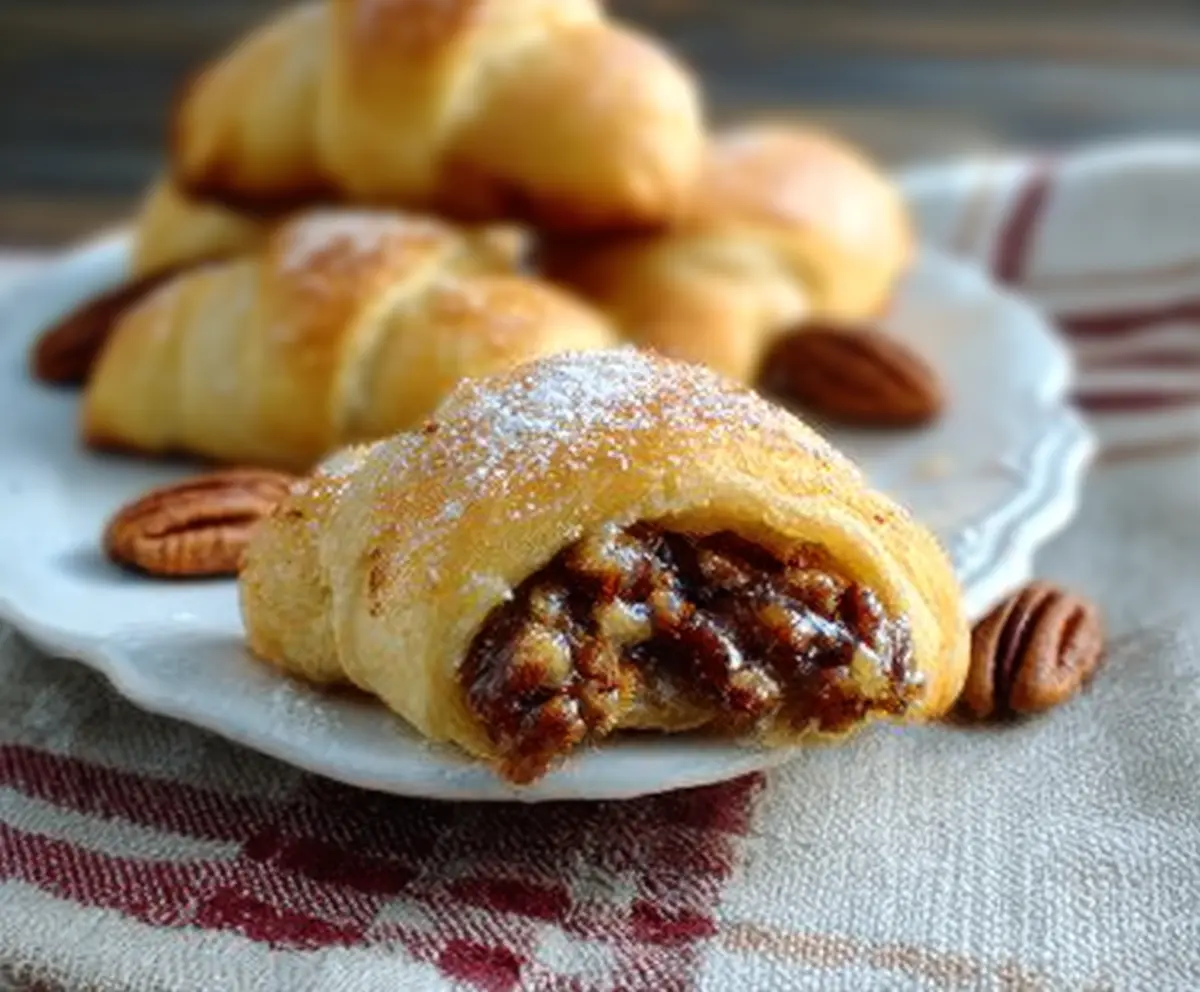 Pecan Pie Crescent Rolls 