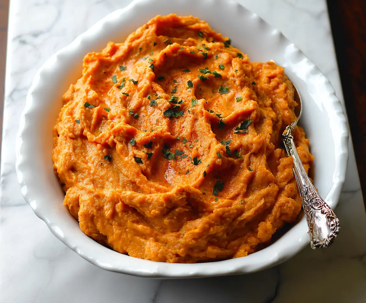 Chipotle Mashed Sweet Potatoes Recipe