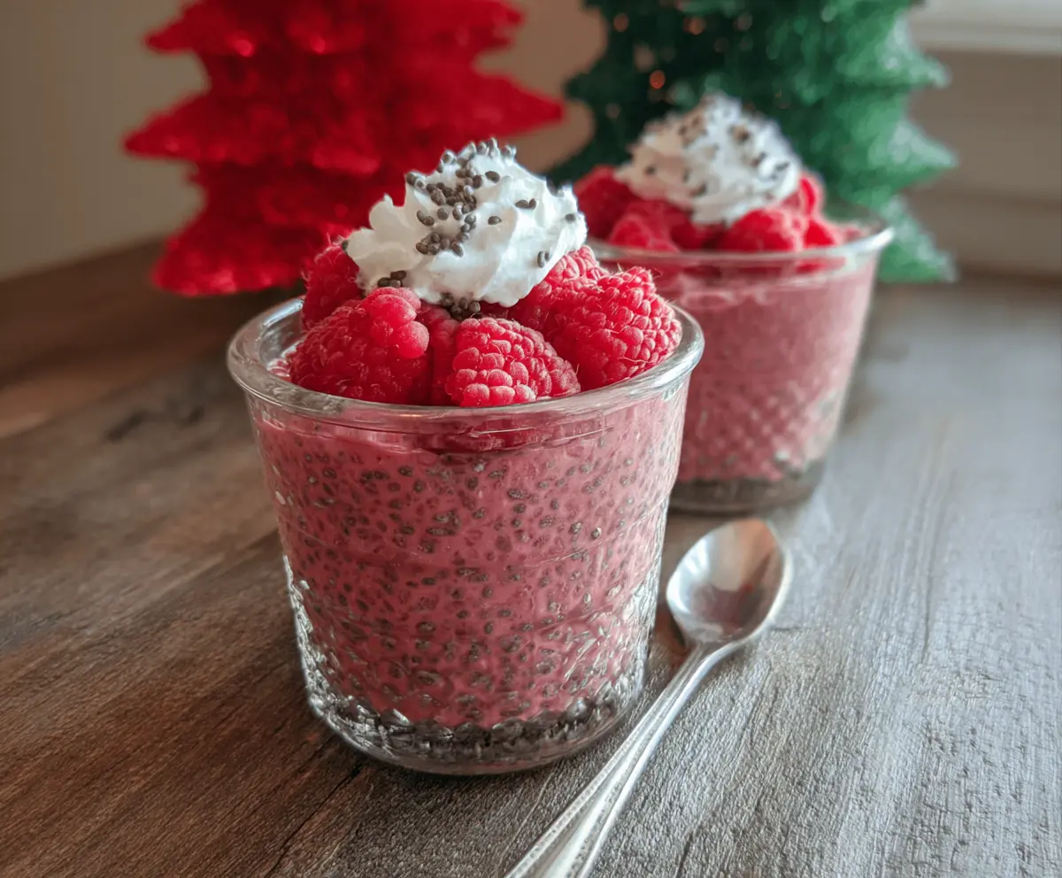 Raspberry Chia Seed Pudding