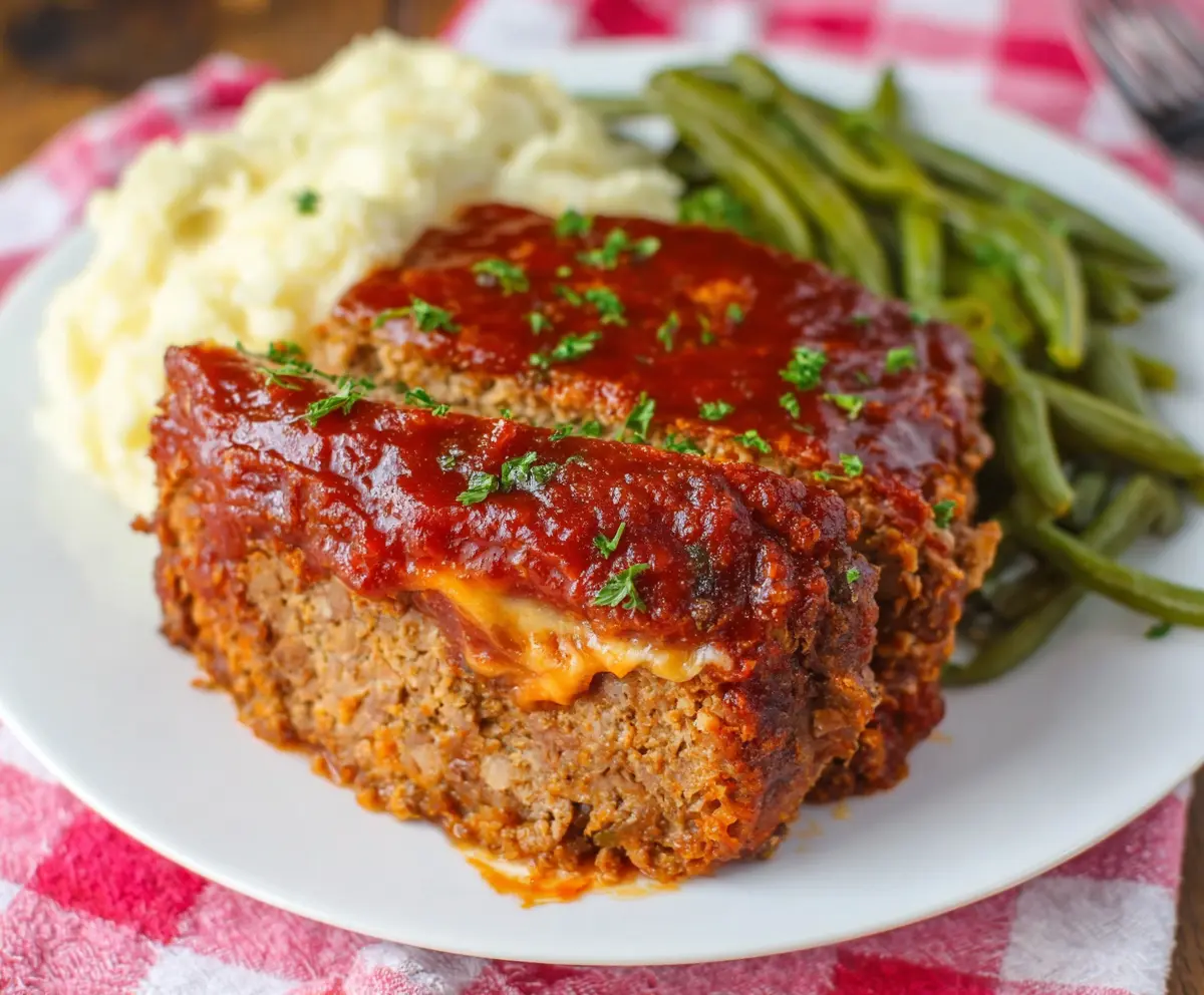Crockpot Sloppy Joe Meatloaf