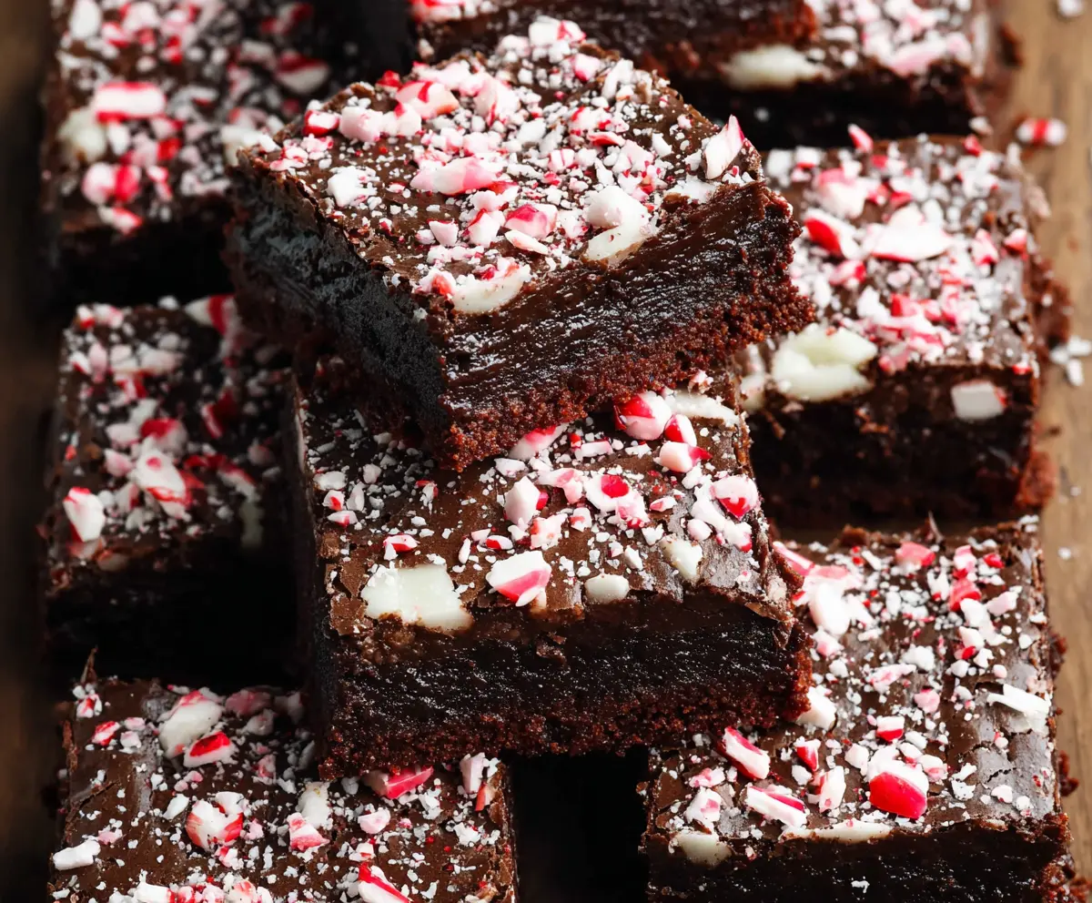 Peppermint Brownies (Rich and Fudgy Recipe)
