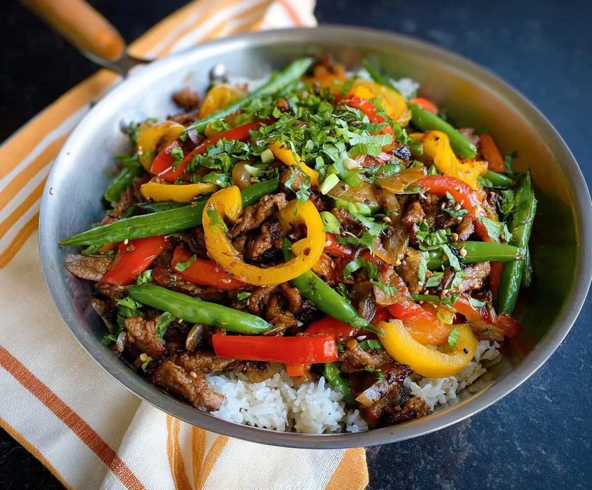 Garlic Pork Stir Fry
