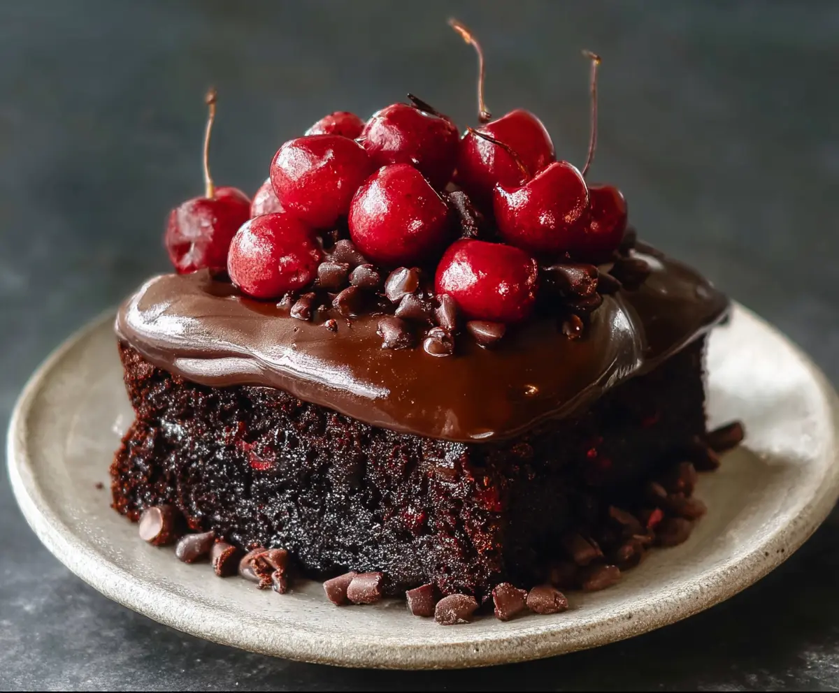 Chocolate Cherry Cake
