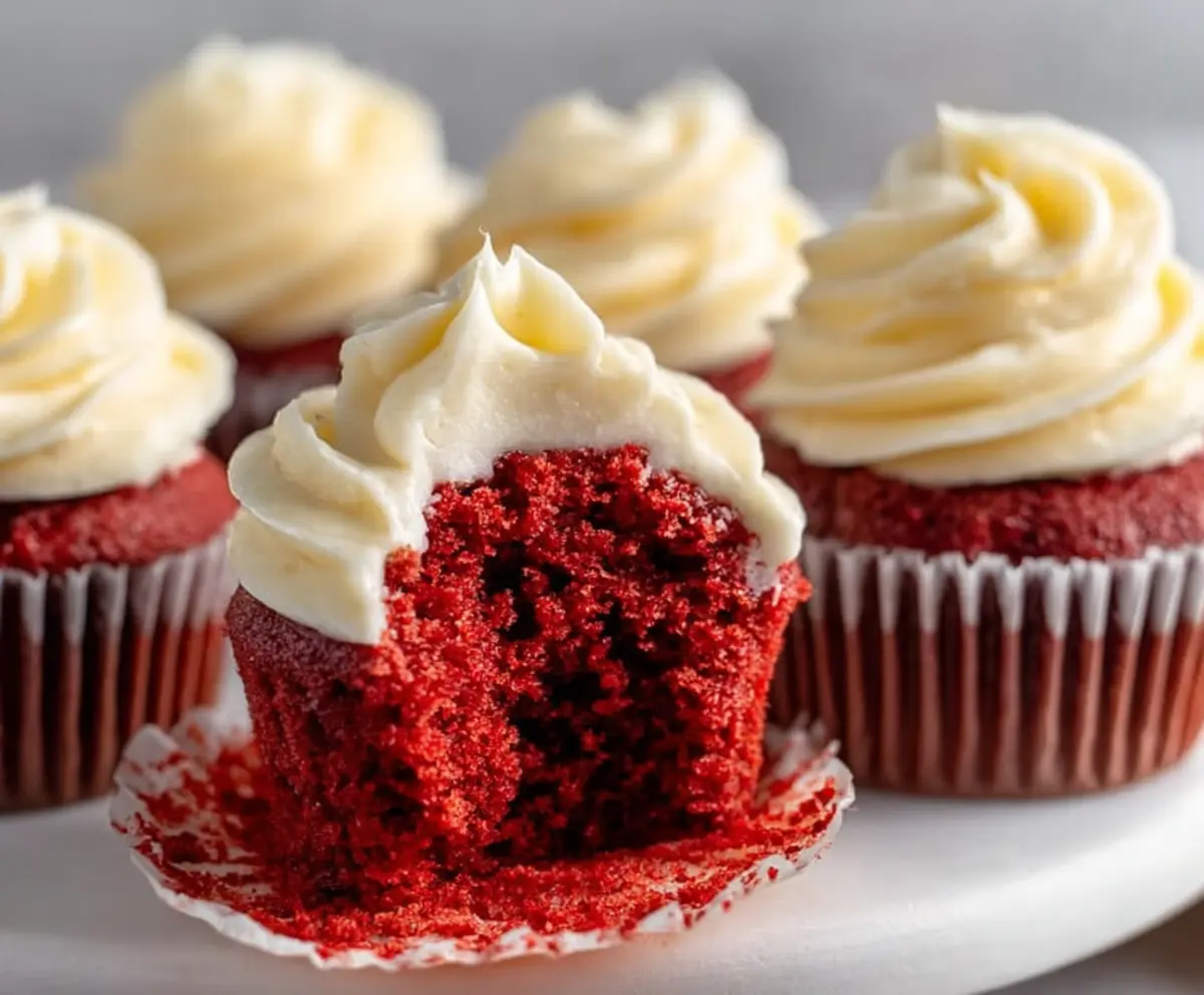 Small Batch Red Velvet Cupcakes